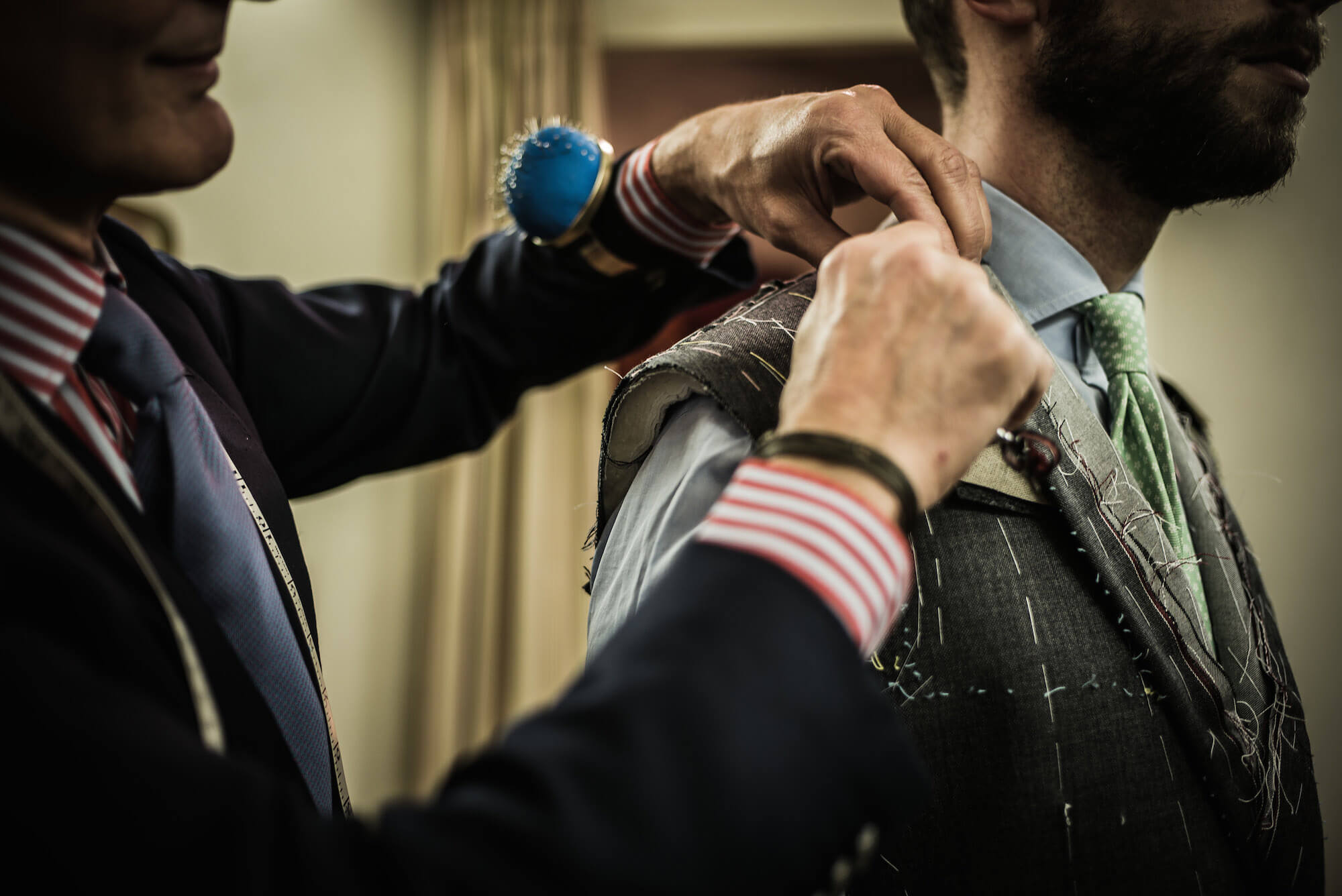 Bespoke Suit Fitting Garment