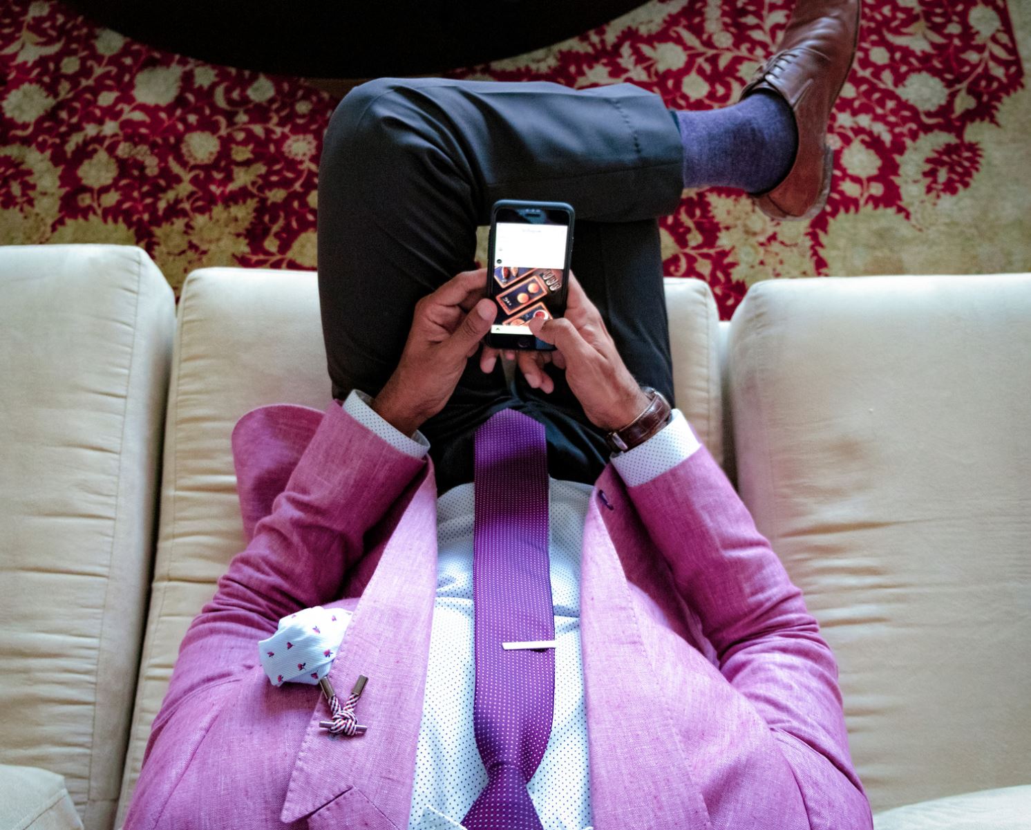 Private consultation for executive bespoke suits in Jacksonville